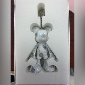Disney x Baublebar Mickey Disney Snowflake Keychain RARE